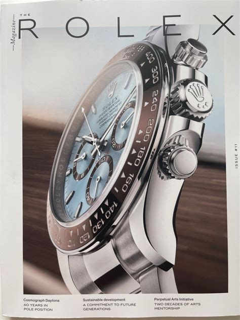 rolex awards magazine|rolex magazine issue 11.